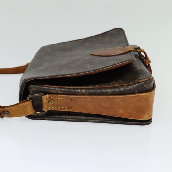 LOUIS VUITTON Monogram Cartouchiere GM Shoulder Bag M51252 LV Auth 138441 - Picture 4 of 16